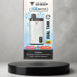 Pod Descartável BLACKSHEEP 30K ICE MASTER com sabor intenso, até 30.000 puffs. Design compacto, embalagem lacrada e entrega rápida. Compre agora.