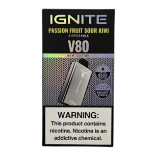 Pod Descartável Ignite V80 com 8.000 puffs: sabor consistente e autonomia prolongada. Compre agora e garanta entrega rápida e suporte especializado.